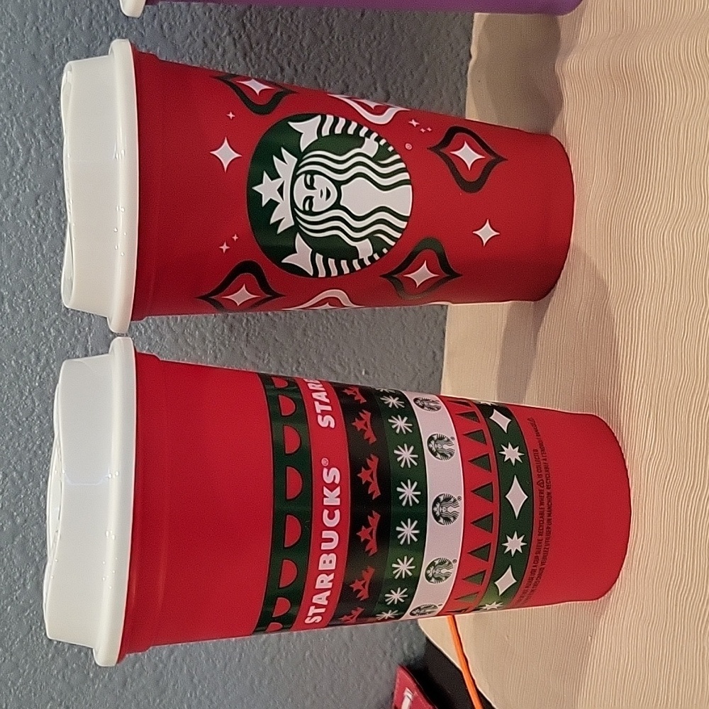 Starbucks Cups Set - Picture 2 of 4